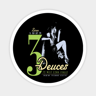 3 Deuces Jazz Club Magnet